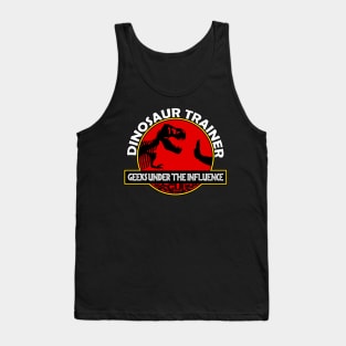 GUIassic Park Dinosaur Trainer Tank Top